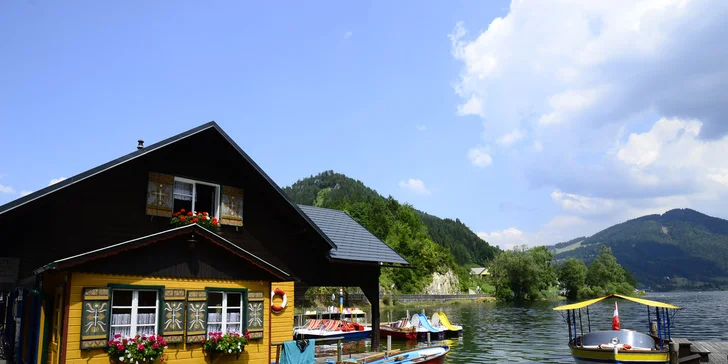 Podzimní a částečně zimní pobyt v Alpách městečko Lunz am See – relax v nádherné přírodě a termální solné lázně nedaleko ubytování