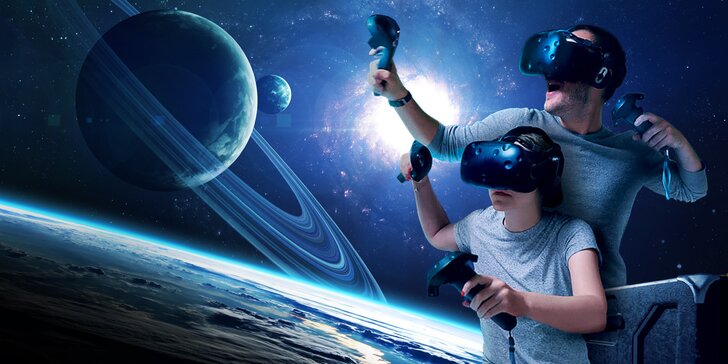 Virtuální realita až pro 4 hráče nebo zapůjčení brýlí na 24 hodin domů