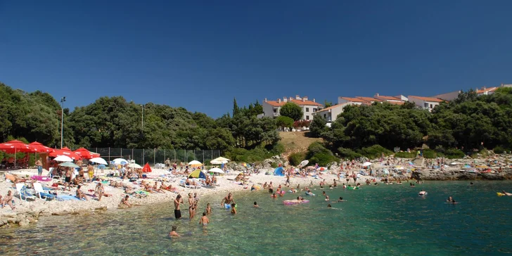 4* resort v blízkosti Puly na Istrii: 100 m na pláž, bazény a skvělé zázemí pro děti