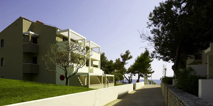 4* resort v blízkosti Puly na Istrii: 100 m na pláž, bazény a skvělé zázemí pro děti