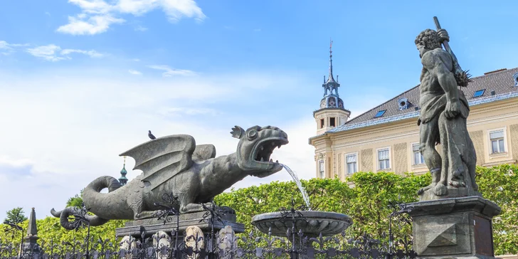 Jednodenní výlet do rakouských Korutan: památky v Klagenfurtu, park miniatur i plavba po jezeře