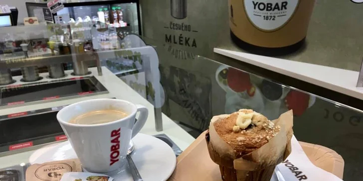 Otevřené vouchery na 80–300 Kč do Yobaru v Hradci: frozen yogurty, káva, koktejly i dezerty