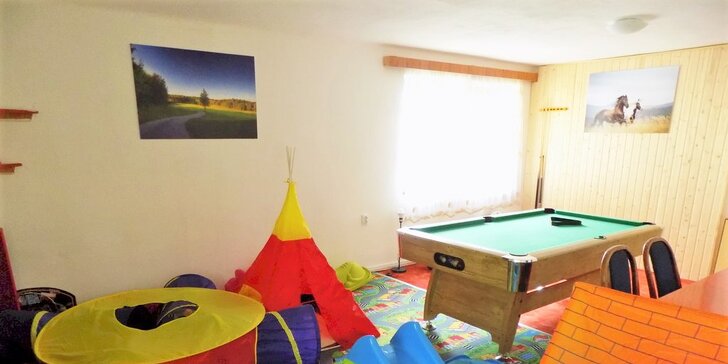 Zimní dovolená v Krušných horách: plně vybavený apartmán pro 2–6 osob nedaleko sjezdovek