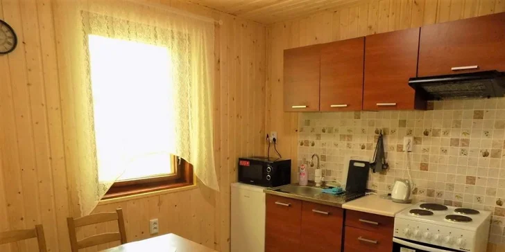 Zimní dovolená v Krušných horách: plně vybavený apartmán pro 2–6 osob nedaleko sjezdovek