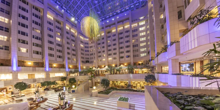 5* pobyt v hotelu Hilton u Vltavy: snídaně, neomezený wellness a pozdní check-out