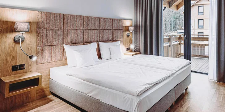 V páru nebo s rodinou do Krkonoš: krásný 5* resort s jídlem a neomezeným wellness