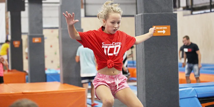 Jump Family Plzeň: 1 nebo 2 hod. v zábavním centru s trampolínami a dalšími atrakcemi