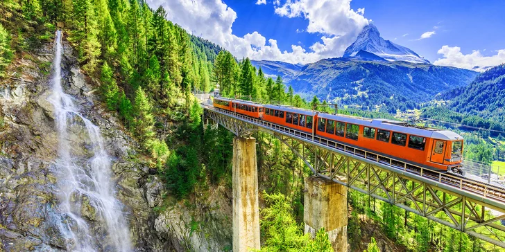 6denní zájezd do Švýcarska: čokoládovna Nestlé, Ženevské jezero, Zermatt i Kleine Matterhorn