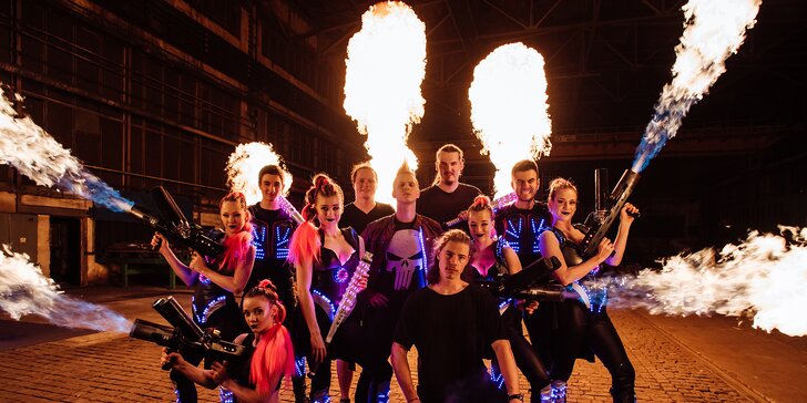 Živelný festival: vstupenka na show Reset plná tance, světel a akrobacie