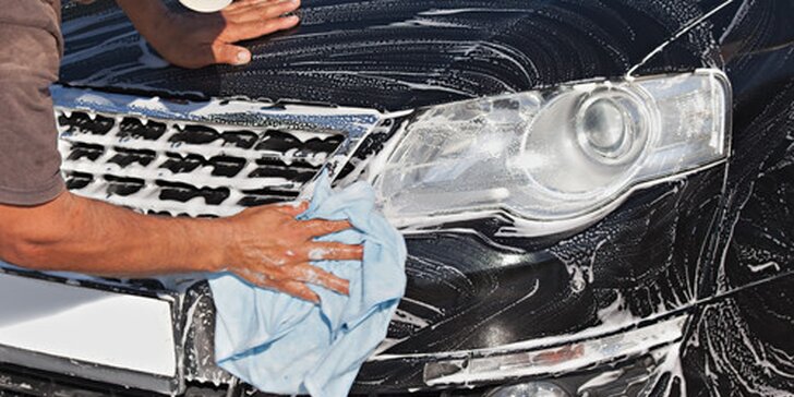 Ruční mytí vašeho vozu - výběr ze dvou programů