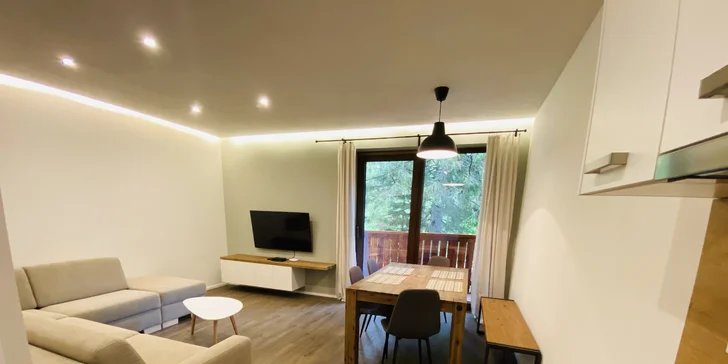 Nízké Tatry: pobyt pro 4-6 osob v nejvýše položených horských apartmánech
