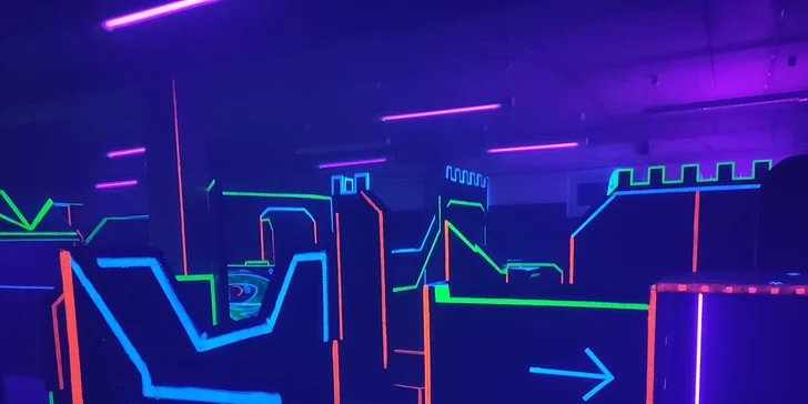 15 minut adrenalinu a zábavy: laser game pro 1 či partu 6 hráčů