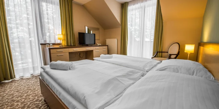 Letní nebo podzimní pobyt v oravské přírodě až pro 4 osoby: polopenze a wellness