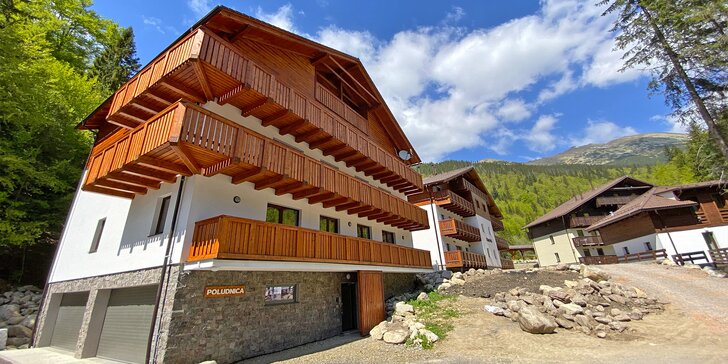 Nízké Tatry: pobyt pro 4-6 osob v nejvýše položených horských apartmánech