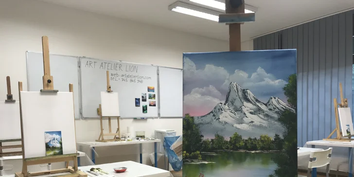 Více než klasická olejomalba: Kurz olejomalby ®Bob Ross pro začátečníky