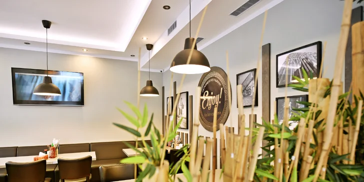 Otevřený voucher v hodnotě 250 nebo 500 Kč do asijské restaurace Enjoy Asian Cuisine v Karlíně