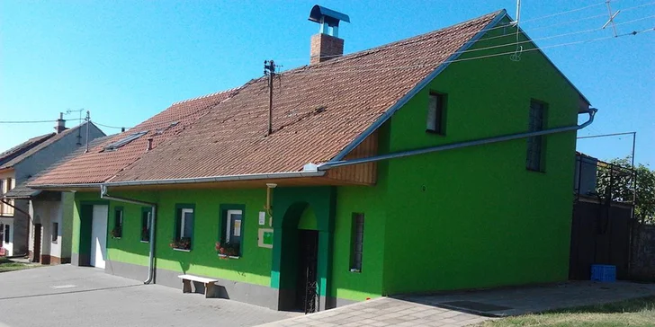 Pobyt v penzionu rodinného vinařství pro páry i 15členné skupiny vč. vína nebo degustace