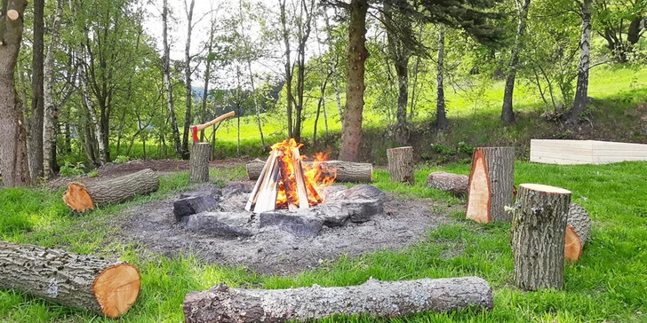 Zimní dovolená v Krušných horách: plně vybavený apartmán pro 2–6 osob nedaleko sjezdovek