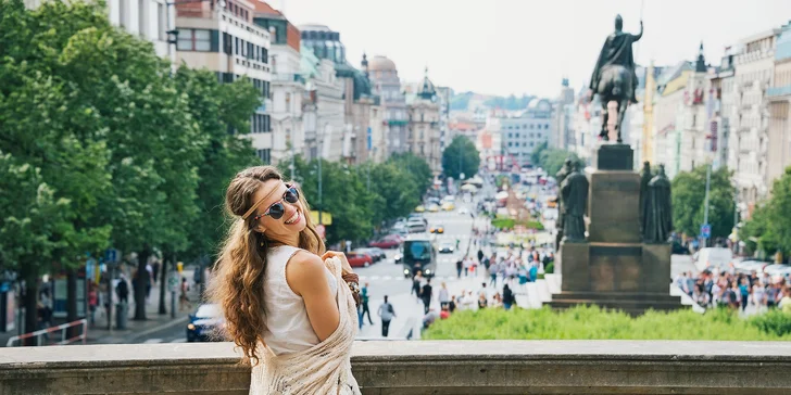 Pobyt na Václaváku: až 7 nocí, prostorné apartmány s vysokými stropy, volné vstupy do pražských památek