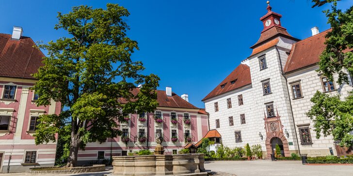 Za krásou jižních Čech: pobyt v Třeboni s polopenzí a vstupem do lázní