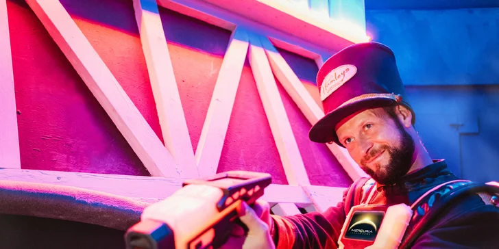 Nová laser game v Hamleys: až 10 her pro jednoho