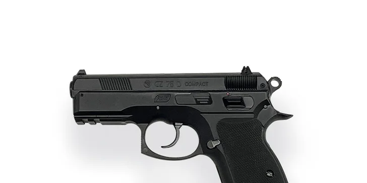 1–2 hodiny na laserové střelnici pro neomezený počet pistolníků: výběr ze 16 zbraní a 9 různých her