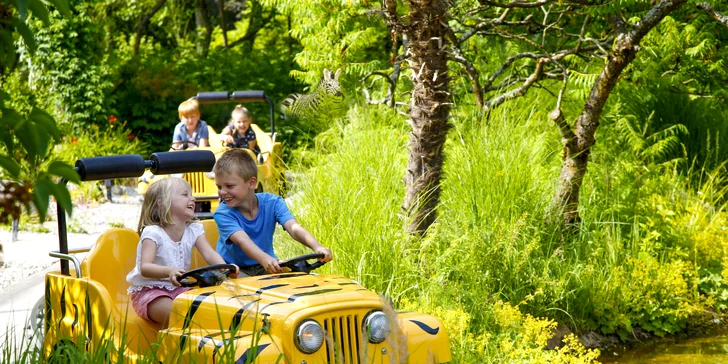 Nočním expresem do německého Legolandu: vstupenka a doprava vlakem v lehátkovém kupé.