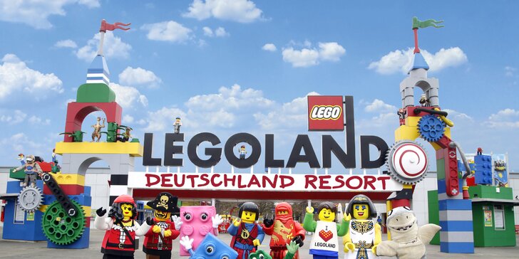 Nočním expresem do německého Legolandu: vstupenka a doprava vlakem v lehátkovém kupé pro 1 až 6 lidí