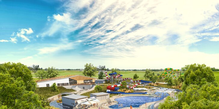 Léto na plné pecky: Aqualand Moravia s rozšířeným venkovním areálem a horskou vodní dráhou i wellness