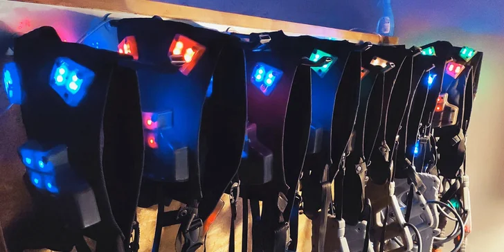 15 minut adrenalinu a zábavy: laser game pro 1 či partu 6 hráčů