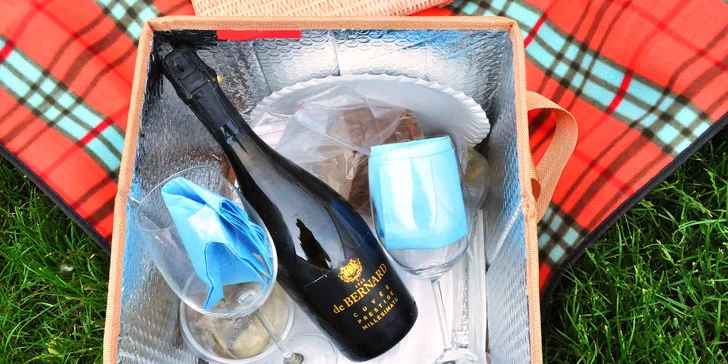 Vyrazte na piknik: lahev vína či prosecca, miniřízečky, pečené kuře i španělské delikatesy