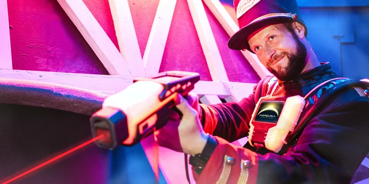 Zastřílejte si: zábavná laser game v centru Prahy až pro 14 hráčů