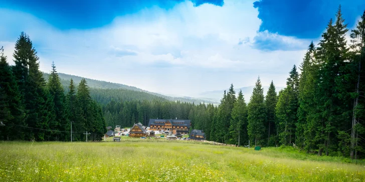 Aktivní pobyt na Oravě s polopenzí: neomezený wellness i půjčení kol