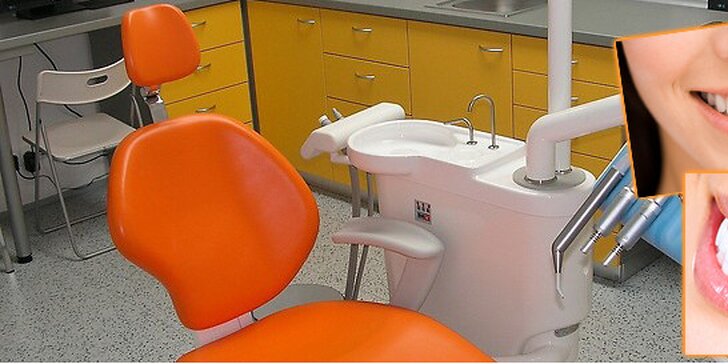 Valentýnská dentální hygiena včetně pískování Air-Flow.