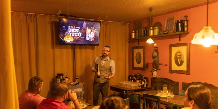 Tříchodové menu s carpacciem a biftekem a degustace rumů pro 2 osoby
