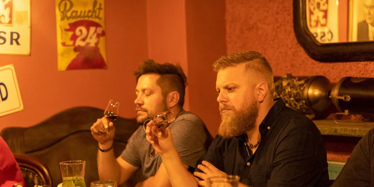 Tříchodové menu s carpacciem a biftekem a degustace rumů pro 2 osoby