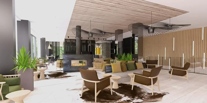 Polské Krkonoše: moderní eco friendly hotel, polopenze a neomezený wellness s výhledem