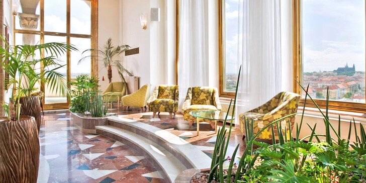 Legendární Hotel International: pobyt s jídlem i romantika s masáží, skvělá dostupnost do centra