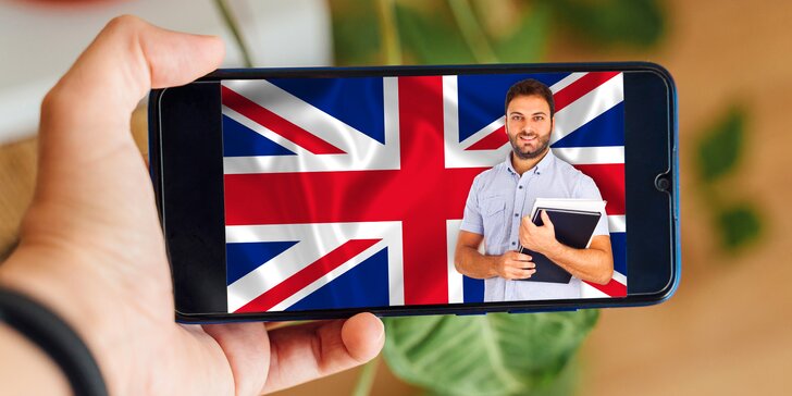 Mluvte jako rodilý Brit: 18 nebo 24 online lekcí angličtiny s lektorem