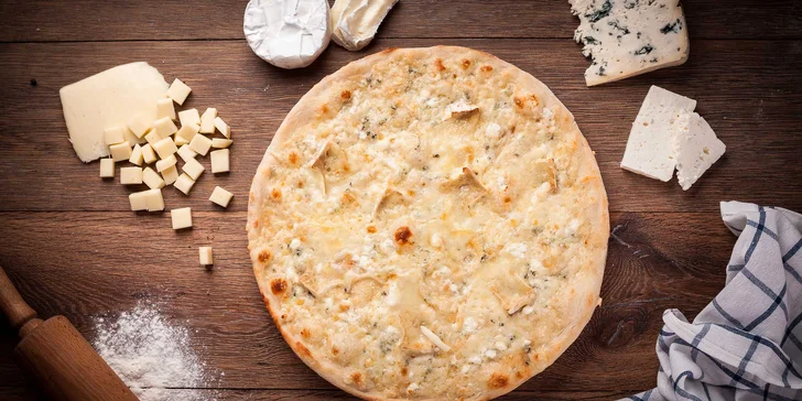 Italská dobrota: 1 nebo 2 velké pizzy podle výběru z 12 druhů