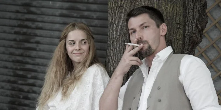 Vstupneka na divadelní představení Racek / Anton Pavlovič Čechov