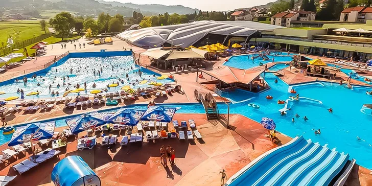 Dovolená v Chorvatsku: 4* hotel se stravou, neomezený vstup do 2 aquaparků