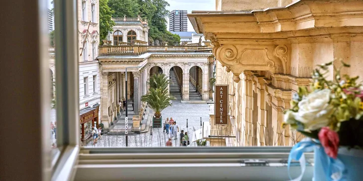 4* pobyt v Karlových Varech: hotel přímo u kolonád a bohaté snídaně