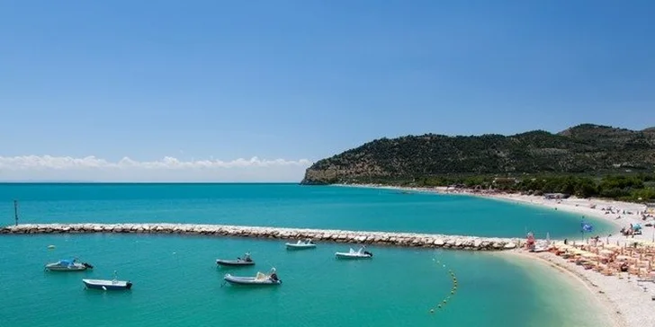 Dovolená na italském poloostrově Gargano v apartmánech až pro 6 osob