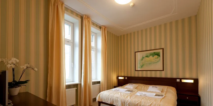 4* wellness pobyt v centru lázeňského městečka Piešťany se snídaní i polopenzí
