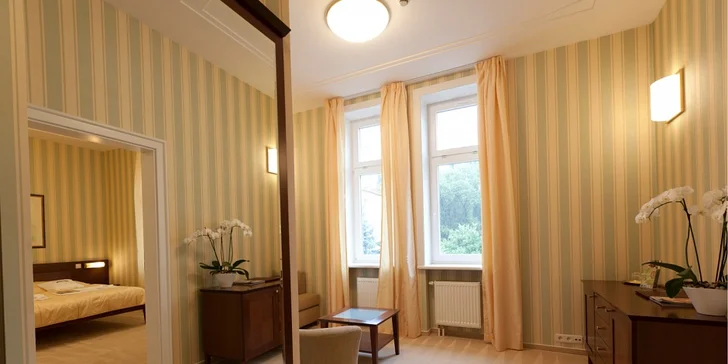 4* wellness pobyt v centru lázeňského městečka Piešťany se snídaní i polopenzí