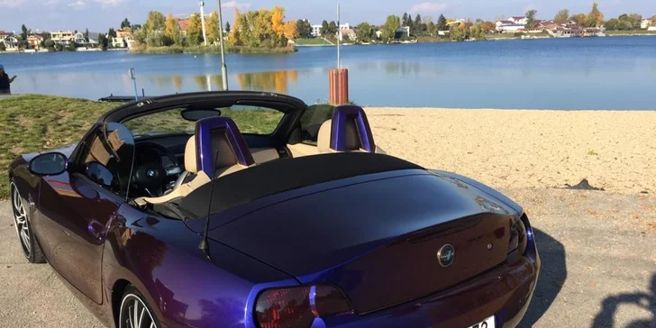Pronájem kabrioletu BMW Z4 na jeden den, víkend nebo celý týden