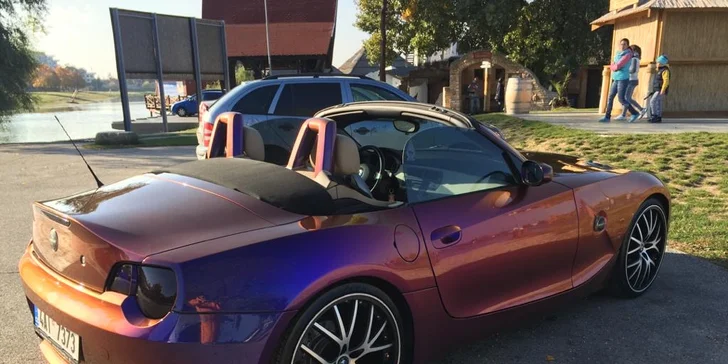 Pronájem kabrioletu BMW Z4 na jeden den, víkend nebo celý týden