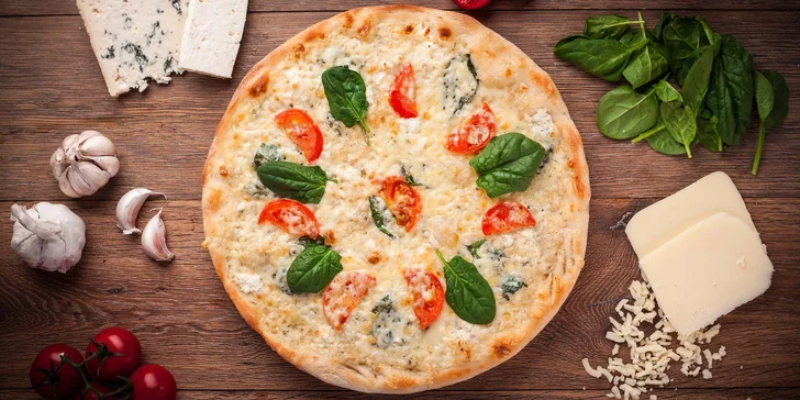 Italská dobrota: 1 nebo 2 velké pizzy podle výběru z 12 druhů