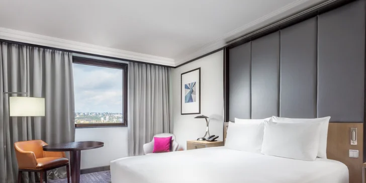 5* pobyt v hotelu Hilton u Vltavy: snídaně, neomezený wellness a pozdní check-out